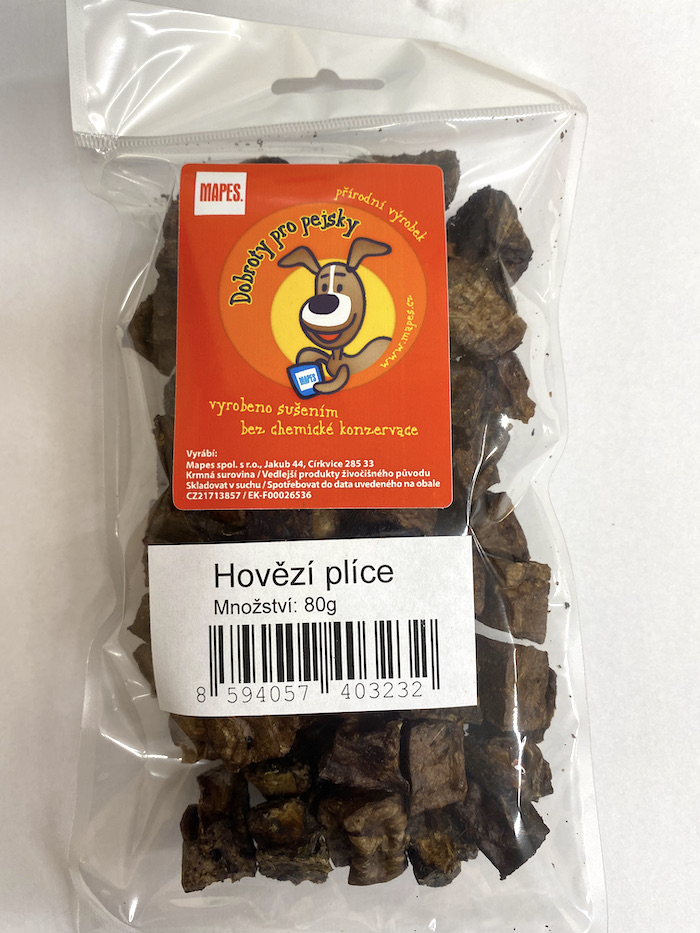 Hovězí plíce, Pro kočky – mapes.cz