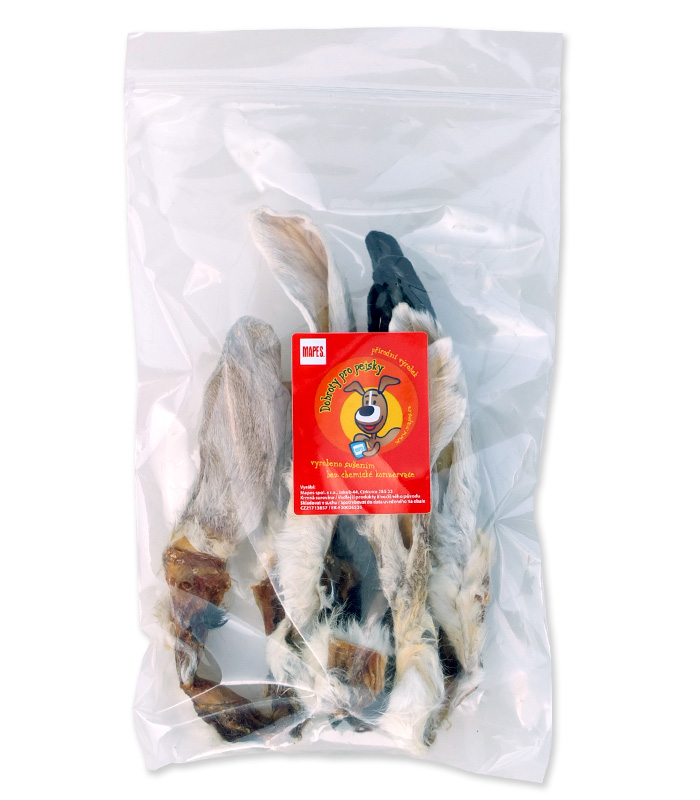 Králičí ucho se srstí 100g, Pro psy – mapes.cz