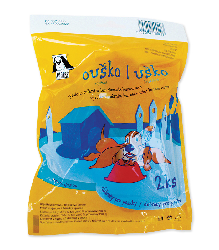 Ouško 2 ks, Pro psy – mapes.cz