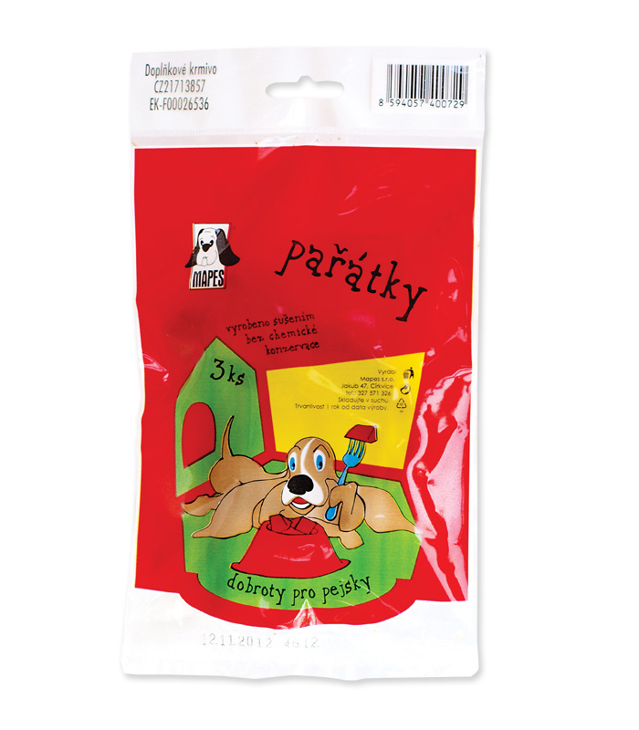 Pařátky, Pro psy – mapes.cz