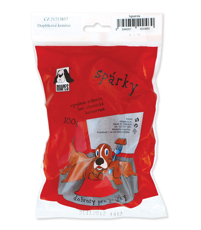 Spárky, Pro psy – mapes.cz