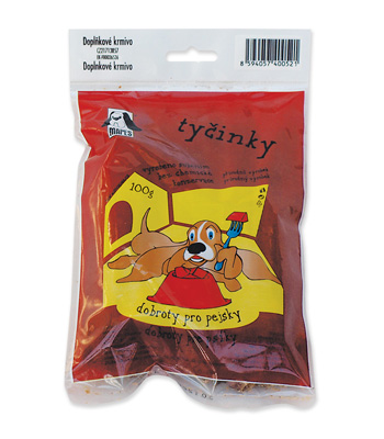 Tyčinky 100 g, Pro psy – mapes.cz